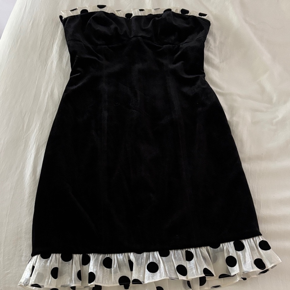 For Love and Lemons velvet mini dress